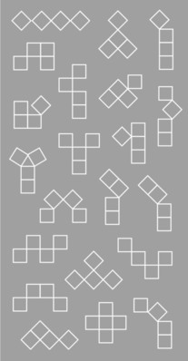 図12. 頂点間の連結によってできる様々な形